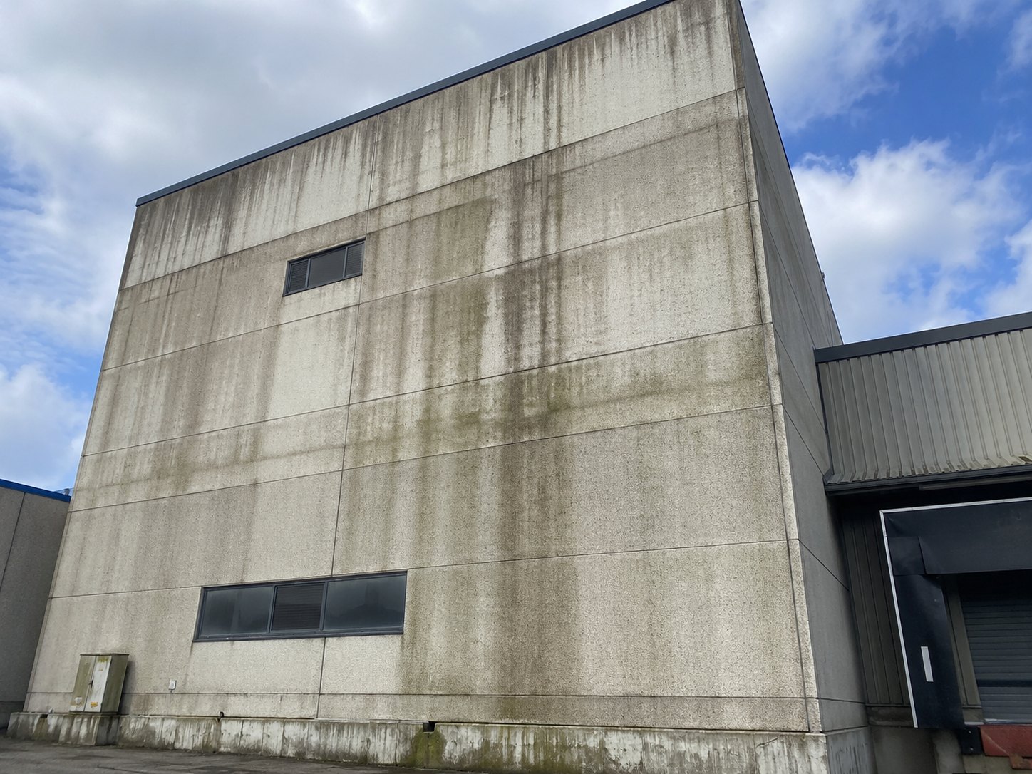Avant nettoyage façade